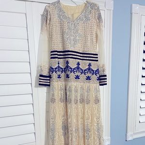 Stunning Indian Anarkali Outfit - for Wedding Receptions, Sanger’s or Mehndi!